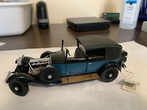 Rolls-Royce Phantom I Cabriolet de Ville 1929 escala 1:24 Franklin Mint, antiguo. - Imagen 1 de 12