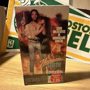 BRAND NEW Hurricane Smith (VHS, 1992) Carl Weathers RARE Sealed OOP Watermarks - Picture 1 of 10