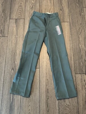 Nuevos pantalones DICKIES para hombre 28X30 verde azulado pantalones de mezclilla irregulares Foto 1 de 4