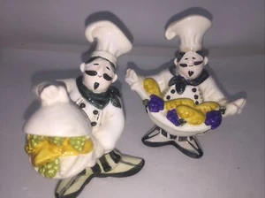 "Salero y pimentero vintage para servir chefs presentando 4""" - Imagen 1 de 8