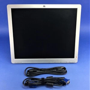 HP LE1711 17" LCD, 1280 x 1024, 60 Hz, Display w/ VGA  & Power Cable - NO STAND - Picture 1 of 5