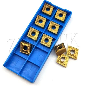 10PCS CNMG120408-HM BP010 CNC lathe insert cutting tool carbide turning blade  - Picture 1 of 5