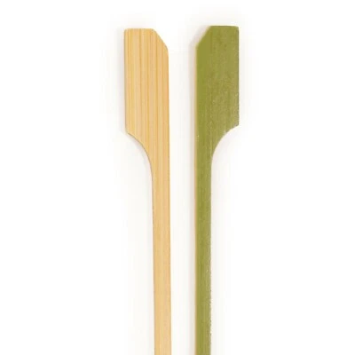 Bamboo Paddle Picks Skewers BambooMN Brand Wholesale - Image 1 of 4