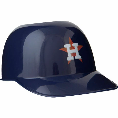 Houston Astros Official MLB 8oz Mini Baseball Helmet Ice Cream Helmets - 6 pack Cover