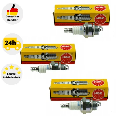 3x NGK BPMR7A Zündkerze für Stihl Dolmar Husqvarna Motorsäge Kettensäge