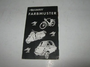 Heinkel Farbmusterkarte Original lackierte Farbmuster - Bild 1 von 3