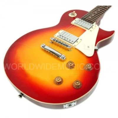 Paquete de guitarra eléctrica Encore E99 CSB Les Paul - acabado Cherry Sunburst Foto 1 de 3