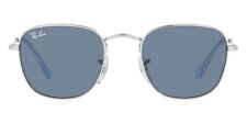 Ray-Ban 0RJ9557S Sunglasses Kids Silver Square 46mm New & Authentic