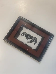 Karen Beason Signed Print Dungeness Crab 7.5” X 5.5” - Picture 1 of 7