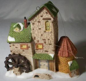 Ornamento clásico Department 56: Heritage:Dickens'VILLAGE MILL (1985-1986): EXCELENTE: SIN RESERVA - Imagen 1 de 5