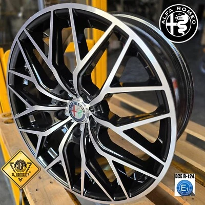 Turbo KIT 4 Cerchi In Lega 8j x 18" specifici Alfa Romeo 159 Giulietta Junior Q4 - Imagen 1 de 4