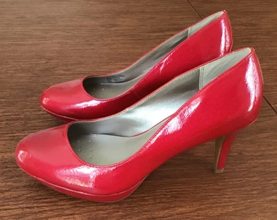 Tacones de plataforma ALFANI Step 'n Flex ~~ MadysonRed ~~ Talla 7,5 Foto 1 de 4