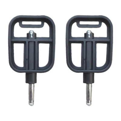 2 Piezas Niños Bebé Triciclo Pedales Niños Pequeños Triciclo Pedales Repuesto Universal Foto 1 de 4