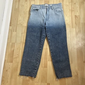 Lucky Brand Damen Jeans Etikett Größe 10/30 mittelhoher Bund kurz authentisch gerades Bein - Bild 1 von 8