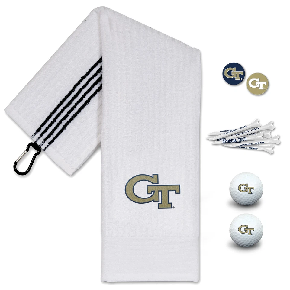 WinCraft Georgia Tech Yellow Jackets Golf Gift Set - Image 1 of 1