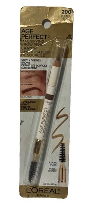 LOREAL Age Perfect Magnifying Brow Pencil 200 BLONDE sealed NIP - Image 1 of 4