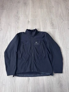 Vintage Arcteryx Jacket Gamma SV Mens XL Black Polartec Softshell Fleece Zip y2k - Picture 1 of 6