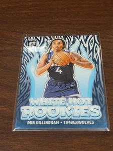 2024-25 Donruss Optic Rob Dillingham White Hot Rookies #8 Minnesota Timberwolves - Bild 1 von 4