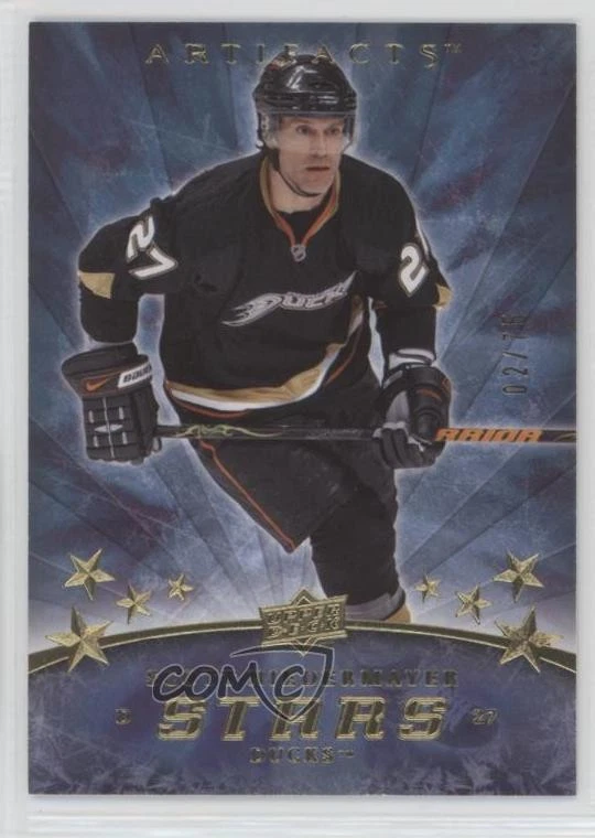 2008-09 Upper Deck Artifacts Stars Gold /75 Scott Niedermayer #200 HOF - Image 1 of 2
