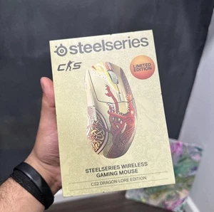 SteelSeries Wireless Gaming Mouse CS2 Dragon Lore Edition Counter-Strike NIB 🔥 - Picture 1 of 3