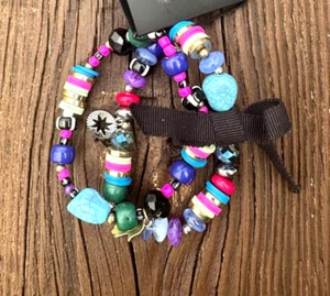 Vera Wang Beaded Stretch Bracelets - Picture 1 of 2