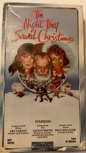 The Night They Saved Christmas~VHS~Very Good~Art Carney Jaclyn Smith~Collectible - Picture 1 of 3