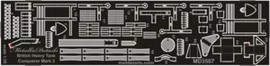 British tank PE set for Conqueror Mark 2 scale 1/35 Metallic Details MD3507 - Picture 1 of 12