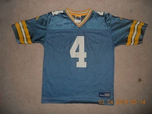 Green Bay Packers Football Jersey Throwback Acme Packers #4 Brett Favre Youth Md - Picture 1 of 9