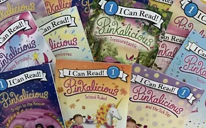 Pinkalicious I Can Read Level 1 - Lot of 8 Random Books w Free Shipping GREAT π - Foto 1 di 4