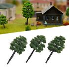 Miniature Model Trees Excellent Decoration for Model Scenery and Roadways