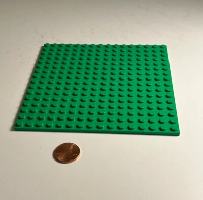 Placa Base Lego 16 x 16 Superficie Verde Brillante para Construcción CASA DE LA CIUDAD TIENDA Foto 1 de 3