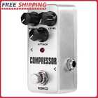 Kokko Guitar Effect Pedal Compressor Compression Block Portable Guitar Bass Part