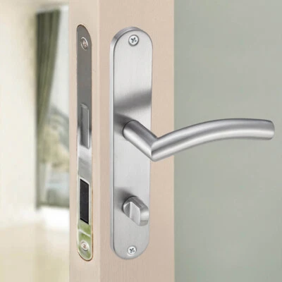 Türklinken Garnitur Langschildgarnitur Edelstahl Türgriff Renovierungsbeschlag - Bild 1 von 2