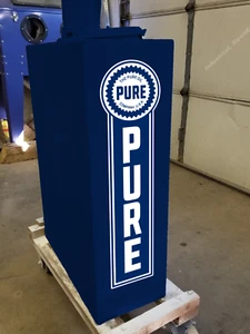 23" x 6" Pure Oil Company Gas Oil Vinyl Decal Lubester Sides Oil Pump Lubster - Picture 1 of 1