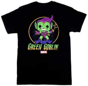 Funko Pop Tees Green Goblin T-Shirt M Medium Marvel Collector Corps Exclusive - Picture 1 of 2