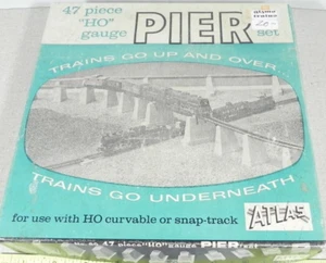 Atlas No. 80 HO Scale Gauge Over N' Under Pier Set Model Train Track Accessories - Picture 1 of 2