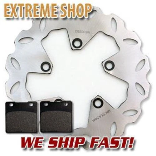 Rear Brake Rotor+Pads for Suzuki GSF600 Bandit 1995-2004 GSF1200 S K (1996-2005) - Image 1 of 1