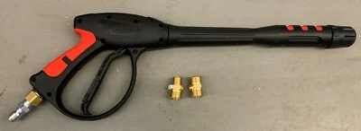 PISTOLA LAVADORA A PRESIÓN DE REPUESTO APACHE 99023686 4000 PSI Y ADAPTADORES MÉTRICOS MACHO Foto 1 de 4