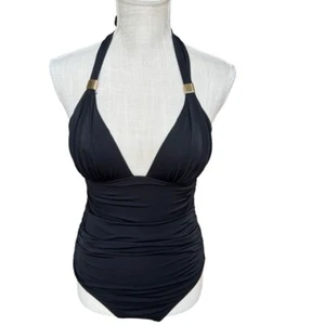 Victoria's Secret Womens Swim Rush Push-Up One-Piece Swimsuit in Black Size: M - Picture 1 of 9