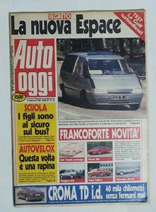 31585 AUTO OGGI a. IV nr 145 1989 - Segreto: La nuova Espace Renault - Picture 1 of 2