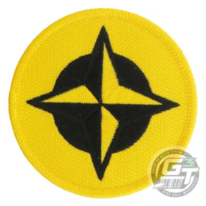 Innova PRIME STAR Disc Golf Iron-On Patch - PICK YOUR SIZE - BLACK / YELLOW - Picture 1 of 3