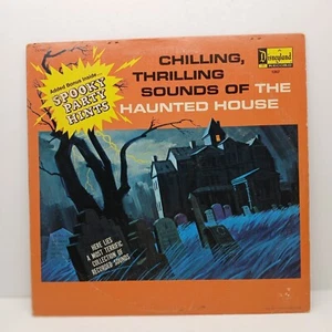 Disney Chilling Thrilling Sounds of the Haunted House 1973 Vinyl Halloween - Imagen 1 de 6