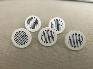 Set of 5 HODAR DAR Daughters of the American Revolution GOLF BALL MARKERS - New - Picture 1 of 4