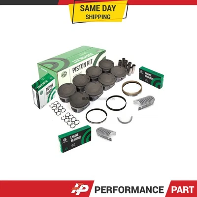 Rodamientos de varilla principal de pistones para 04-12 Infiniti Nissan Pathfinder Armada 5.6 VK56DE Foto 1 de 4