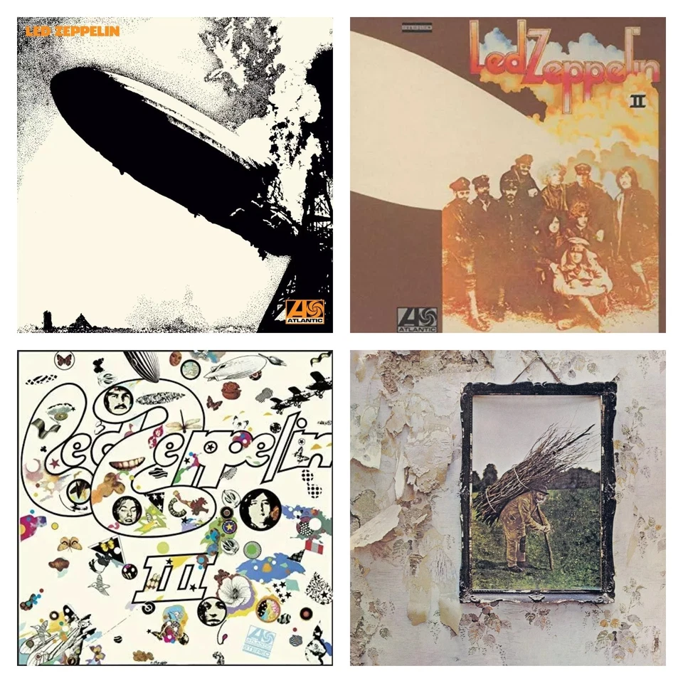 Led Zeppelin - One Two Three Four I II III IIII 4 LPs Bundle/Job lot New/sealed - Image 1 of 1