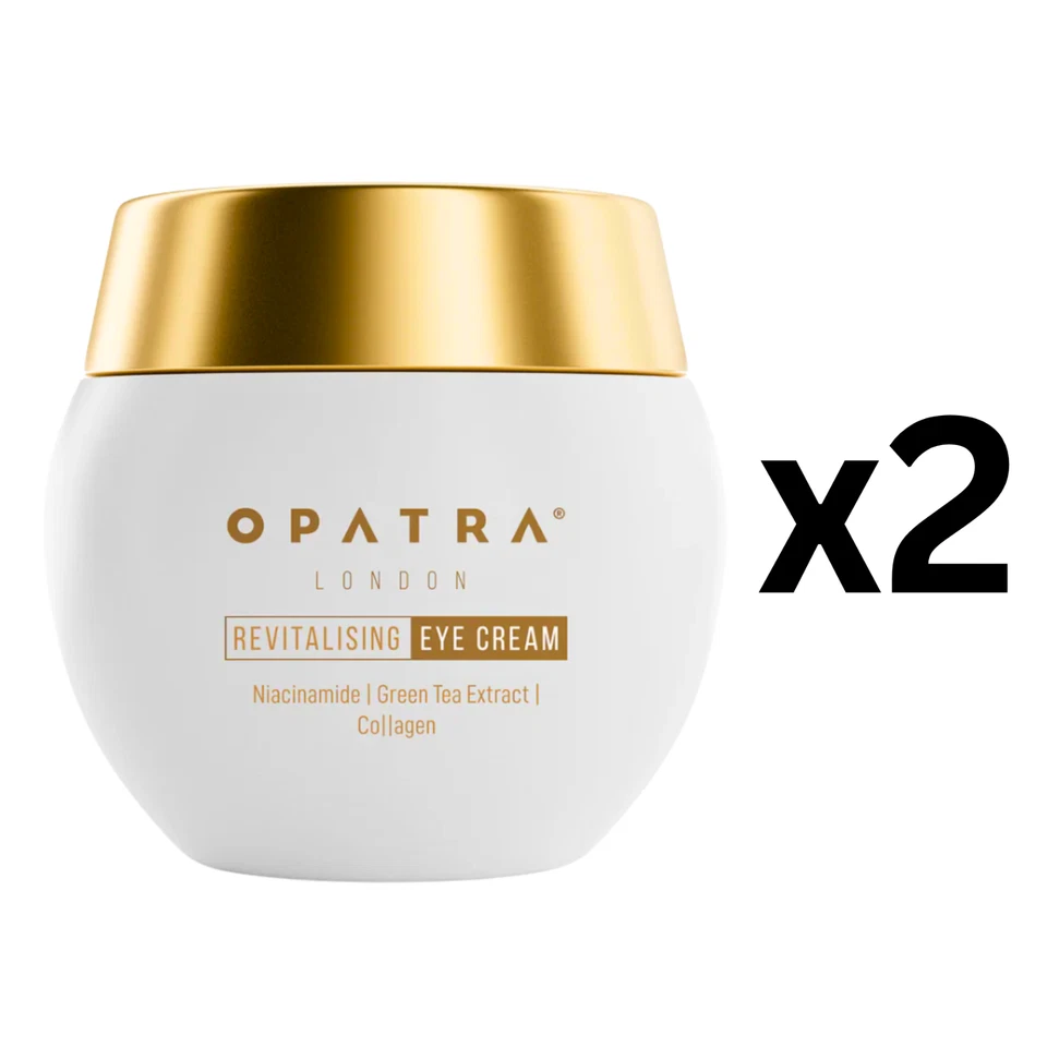 Paquete de 2 cremas para ojos Opatra London Age Defying para el cuidado de la piel tratamiento antienvejecimiento Foto 1 de 2