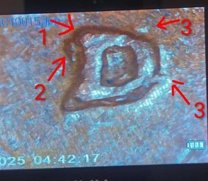 1957 D/D/D Lincoln Wheat Cent RPM-010 Re-punch Mint Mark Error - Picture 1 of 6