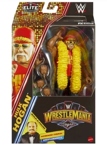 WWE HULK HOGAN WRESTLEMANIA ELITE SERIES MATTEL WRESTLING ACTIONFIGUR SPIELZEUG - Bild 1 von 5