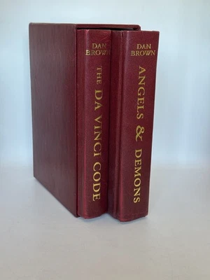 Dan Brown Boxed set  Slipcase The Da Vinci Code and Angels and Demons Hardcover Foto 1 de 4