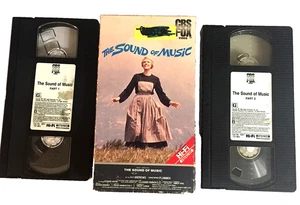 The Sound of Music 2 VHS Tape Set / Ships Free Same Day With Tracking - Picture 1 of 3
